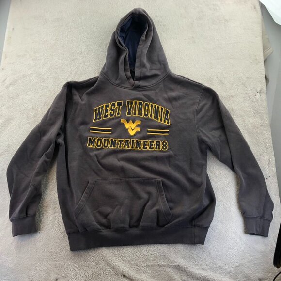 Colosseum Men's Hoodie Sweatshirt Size XL West Virginia Mountaineers Pullover - Picture 11 of 12
